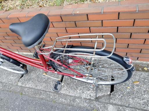 (chariyoshy)26インチ自転車　オートライト、ギア付き