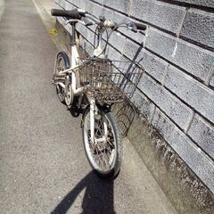 本文お読み下さい　ルイガノ　ミニベロ　MV1　7段変速　 20インチ　アルミフレーム　パンク無し