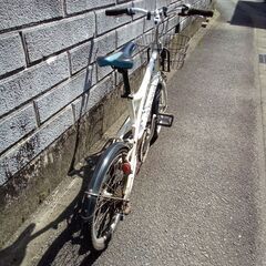 本文お読み下さい　ルイガノ　ミニベロ　MV1　7段変速　 20インチ　アルミフレーム　パンク無し