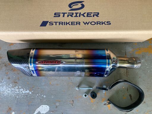 STRIKER “INTER MODEL” SC SLIP-ON OFF-Type B サイレンサー JMCA