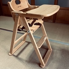 子供椅子　ベビーチェア　木製