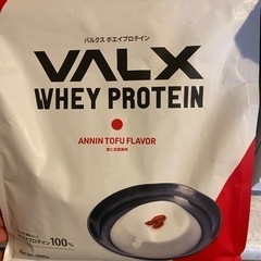 新品　VALX ホエイプロテイン 1kg 杏仁豆腐風味