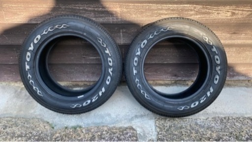 215/65R16C 109/107R ホワイトレター トーヨータイヤ 2本 バリ山