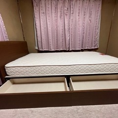 決まりました！ベッドシングル　引き出し2個付き
