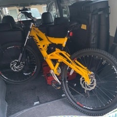 マウテンバイク　値下げしました　前後輪ディスクブレーキ