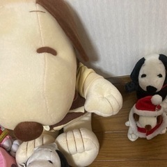 SNOOPY ぬいぐるみ 大小