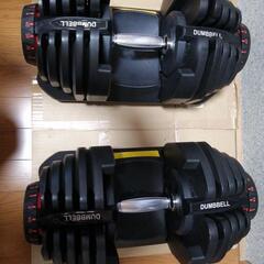 ダンベル 可変式 40kg 筋トレ 美品 計80kg