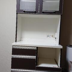 商談中【USED】NITORI製 レンジポード 食器棚
