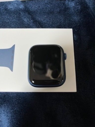 新品未使用！Apple Watch7 ブルー