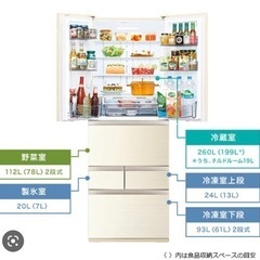 販売期間6月9日過ぎたら中古ショップ処分」東芝VEGETA冷蔵庫 GR-T510FH(