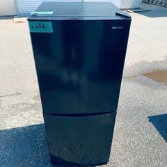 ✨2021年製✨ 2226番 アイリスオーヤマ✨冷凍冷蔵庫✨IRSD-14A-D‼️