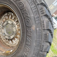 希少！ランクル70使用15インチアルミ&タイヤ日本製