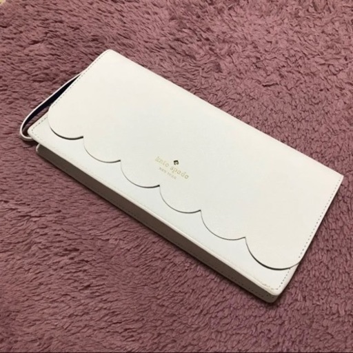 kate spade ケイトスペード lily avenue kiki ホワイト クラッチバッグ ポーチ
