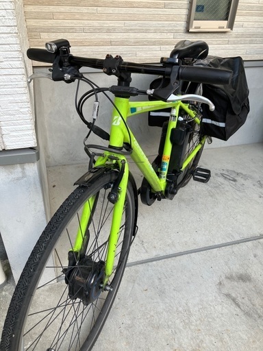 電動クロスバイク TB1e ネオンライム 令和3年購入