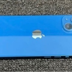 売れました。　iPhone 13 ブルー 128 GB SIMフリー　AppleCare+有り