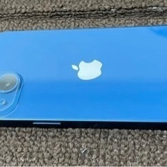 売れました。　iPhone 13 ブルー 128 GB SIMフリー　AppleCare+有り