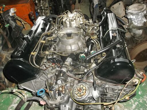 Mベンツ113SL-リビルトエンジン制作販売 青く