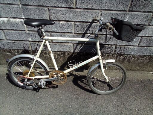 本文お読み下さいビアンキ20インチミニベロ7段変速クロモリフレーム  