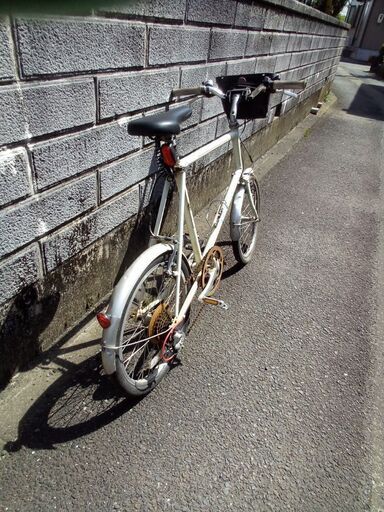 本文お読み下さい ビアンキ 20インチミニベロ 7段変速 クロモリ