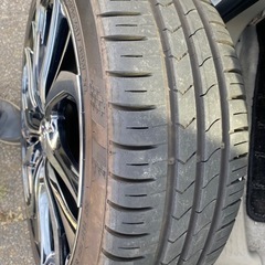 値段下げました。程度良　weds ホイール LEONIS    195/45ZR17 85w  KUMHO ECSTA  
