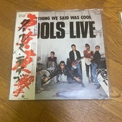 クールス COOLS LIVE クールス・ライブ 東京直撃　レコード