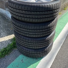 日産純正ホイール　タイヤセット　バリ山　使用期間1ヶ月強　185/65R15