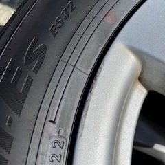 日産純正ホイール　タイヤセット　バリ山　使用期間1ヶ月強　185/65R15