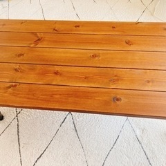 ローテーブル 木製ハンドメイド