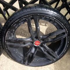 値下げしました。20インチ　サマータイヤ　4本セット
