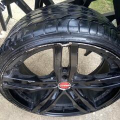 値下げしました。20インチ　サマータイヤ　4本セット