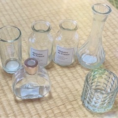 花瓶、ガラスホルダーセット　新品未使用