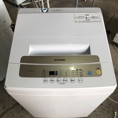 【美品】アイリスオーヤマ　洗濯機5.0kg 2020年製　IAW...
