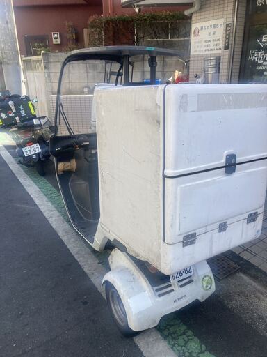東京大塚発ジャイロキャノピーTA03 4サイクルリアボックス付き現役