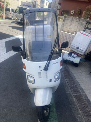 大塚発ジャイロキャノピーTA0３ ４サイクルリアボックス付き現役バイク自賠責付き試乗も可能です乗って帰れます