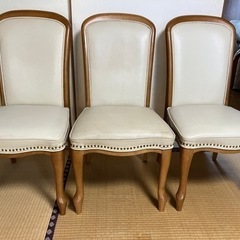maruni 製　椅子3脚
