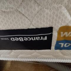 フランスベッド 抗菌マットレス セミダブル HF-Ag750ミディアム