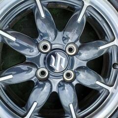 アルトターボＲＳ純正アルミホイールタイヤセット165/55R15