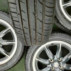 アルトターボＲＳ純正アルミホイールタイヤセット165/55R15