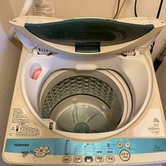 toshibaの洗濯機です