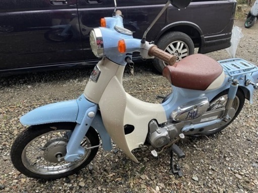 決まりました！エンジン掛かります！HONDA リトルカブ　50cc