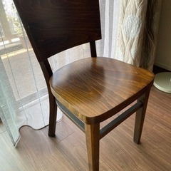 木製　椅子　アンティーク　レトロ　1脚　無料