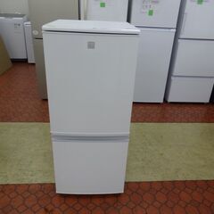 ID 344631　２ドア　シャープ　137L　２０１７年製　SJ-14E4-KW ID 344631 2ドア シャープ 137L 2017年製 SJ-14E4-KW