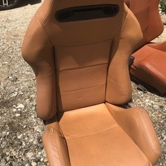 RECAROシート 張替シート シートレール付き セミバケ