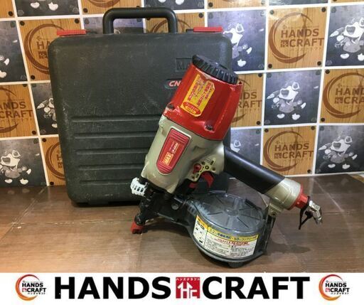MAX　CN-650M　常圧釘打ち機　中古品　ケース付き　ケース破損有　【ハンズクラフト宜野湾店】