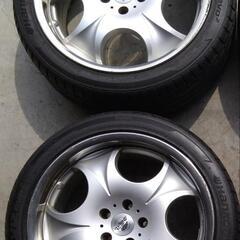 値下げ☀19㌅ｱﾙﾐﾎｲｰﾙ夏ﾀｲﾔｾｯﾄ 245/40ZR19 ｴﾙｸﾞﾗﾝﾄﾞE51