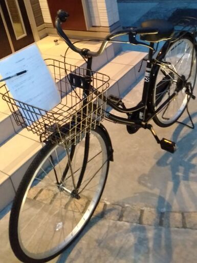 配送も対応[防犯登録証\u0026 譲渡証明完備]自転車ママチャリ♪