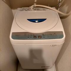 洗濯機　5.5kg シャープ