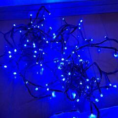 LED クリスマスイルミネーションブルー