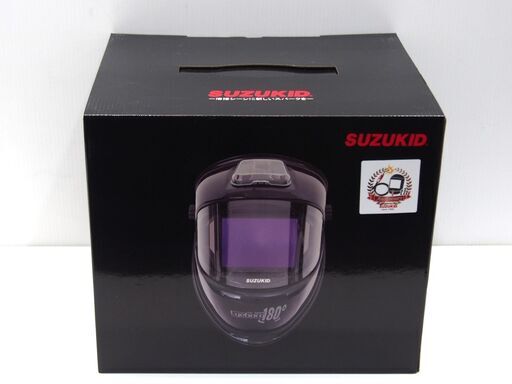 【未使用】新品 SUZUKID 溶接面 アイボーグ180度 EB-300PW ☆ スズキッド スター電気 液晶 自動 遮光 パノラマワイドビュー