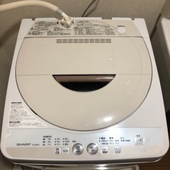 2014年製　SHARP 4.5k 洗濯機